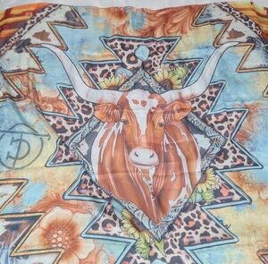 TC Ranchwear Longhorn Wild Rag Like New